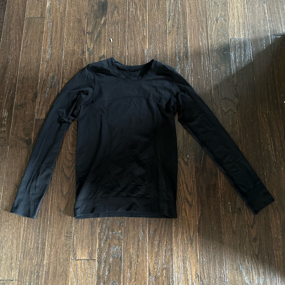 lululemon athletica Black Long Sleeve Top